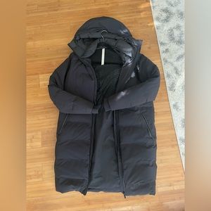 Lululemon puffer long jacket